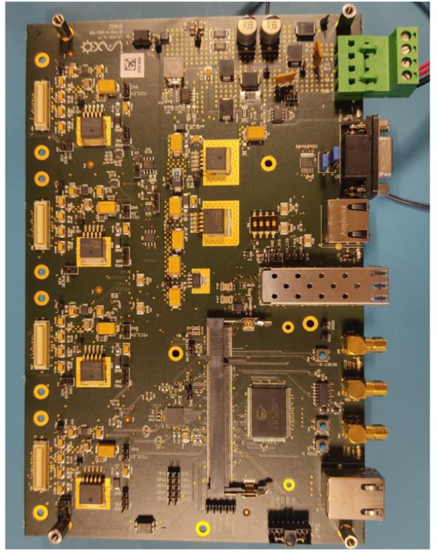 (b) Back-end electronics.
